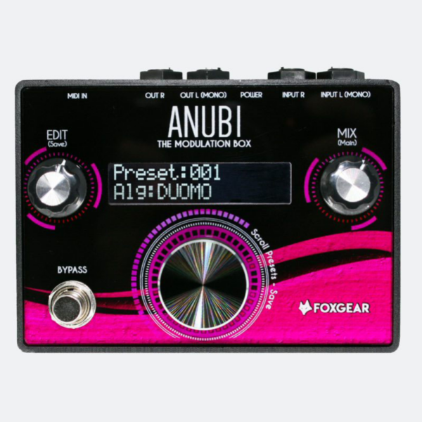 Foxgear Anubi Modulation Box – 16 Algorithms, 127 Presets