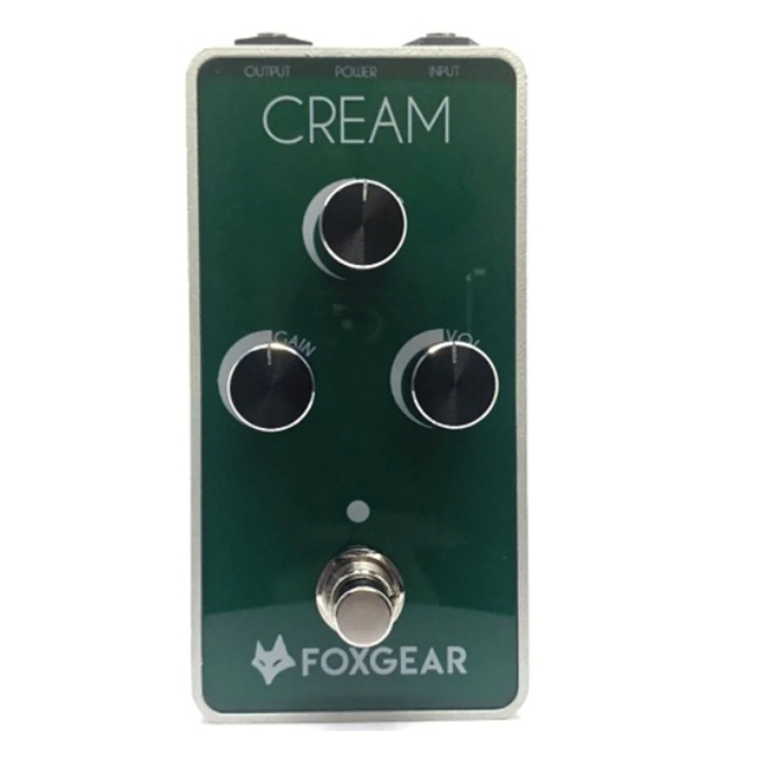 Foxgear Cream Vintage Screaming Overdrive Pedal