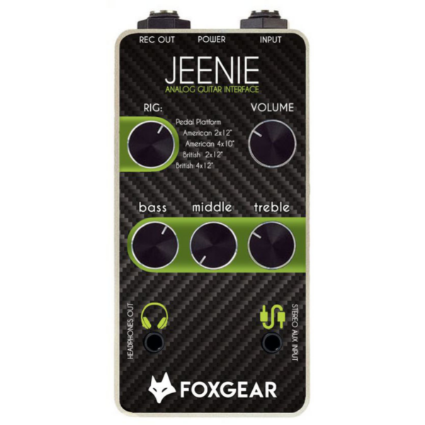 Foxgear JEENIE Amp & Cab Simulator / Guitar Interface