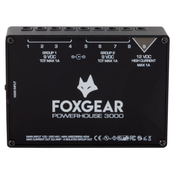 Foxgear POWERHOUSE 3000 - 9-Output 3A Power Supply