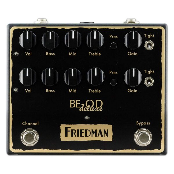 Friedman BE-OD Deluxe Dual Overdrive Pedal
