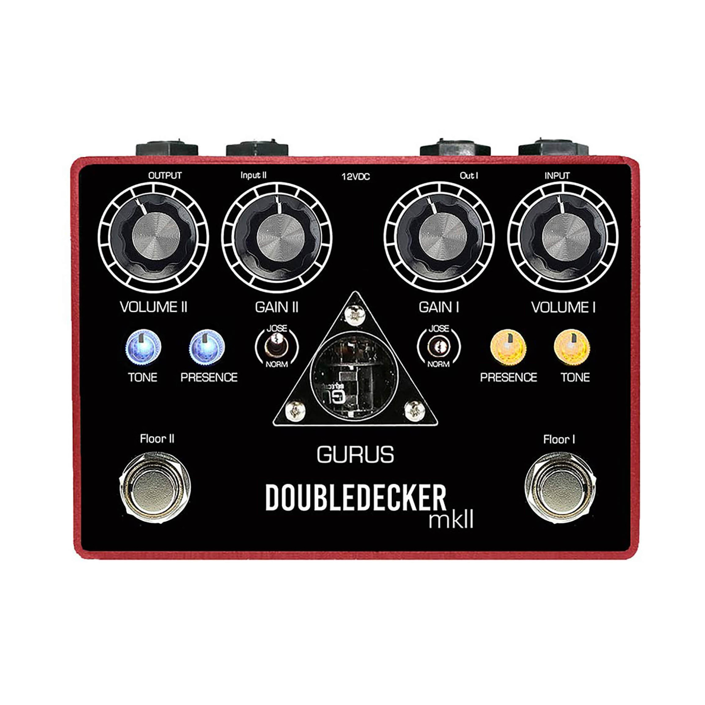 GURUS DoubleDecker MkII Tube-Powered Dual Overdrive - Image 4