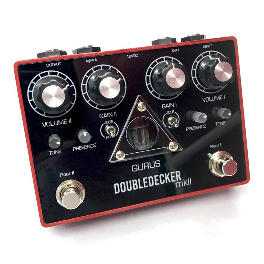 GURUS DoubleDecker MkII Tube-Powered Dual Overdrive - Image 2
