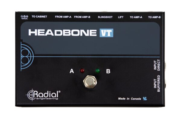 Radial Headbone VT Tube Amp Head Switcher