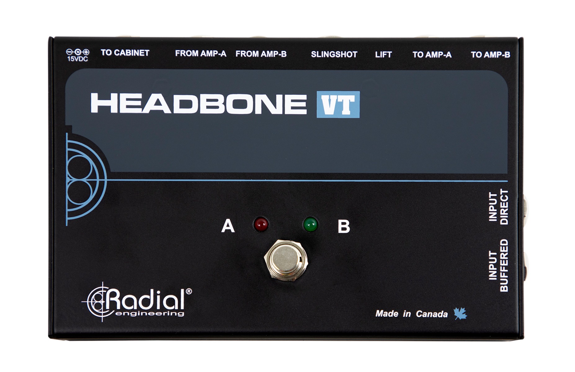 Radial Headbone VT Tube Amp Head Switcher