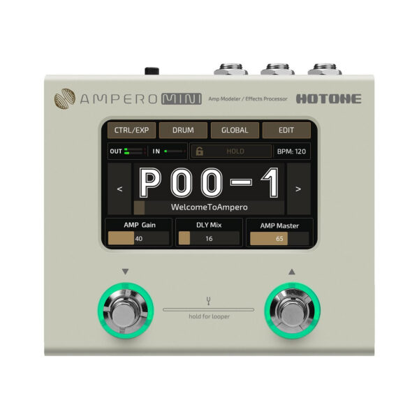 Hotone Ampero Mini Amp Modeler & Multi-Effects Pedal