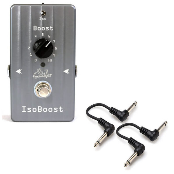 SUHR Iso Boost Pedal + 2x 6" Patch Cables