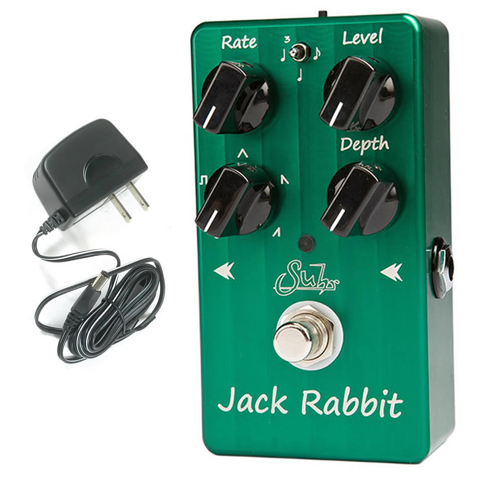 Suhr Jack Rabbit Analog Tremolo Pedal + 9V PSU