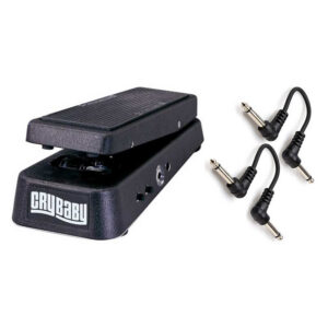 Dunlop 95Q Cry Baby Wah + 2 Free 6" Patch Cables