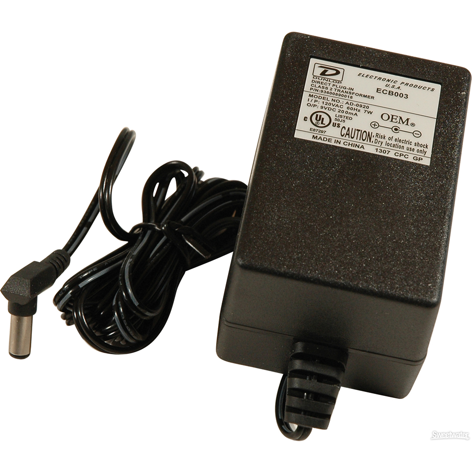 Jim Dunlop ECB003 9V Barrel Power Adapter (US)