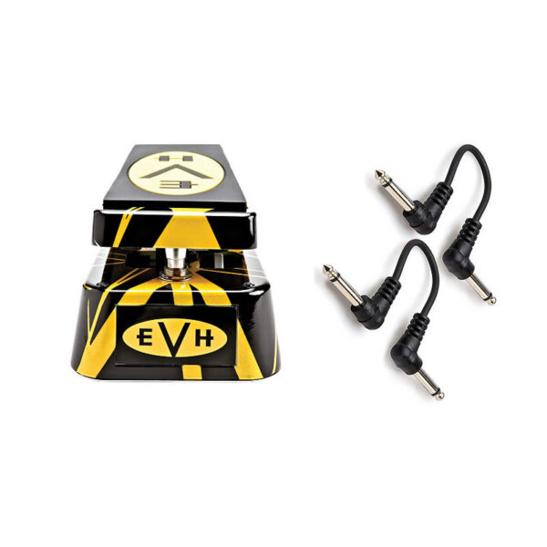 Jim Dunlop EVH95 Eddie Van Halen Wah + 2 Patch Cables