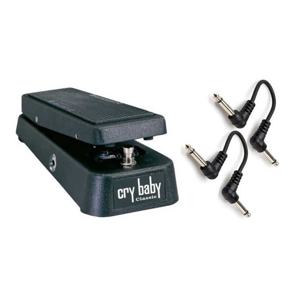Dunlop GCB95 Original Crybaby Wah + 2 Patch Cables
