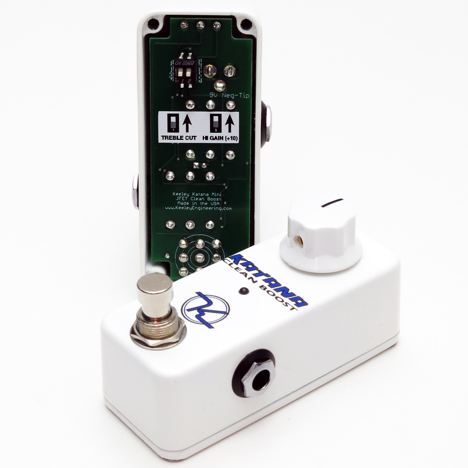 Keeley Mini Katana Clean Boost Pedal - Image 2