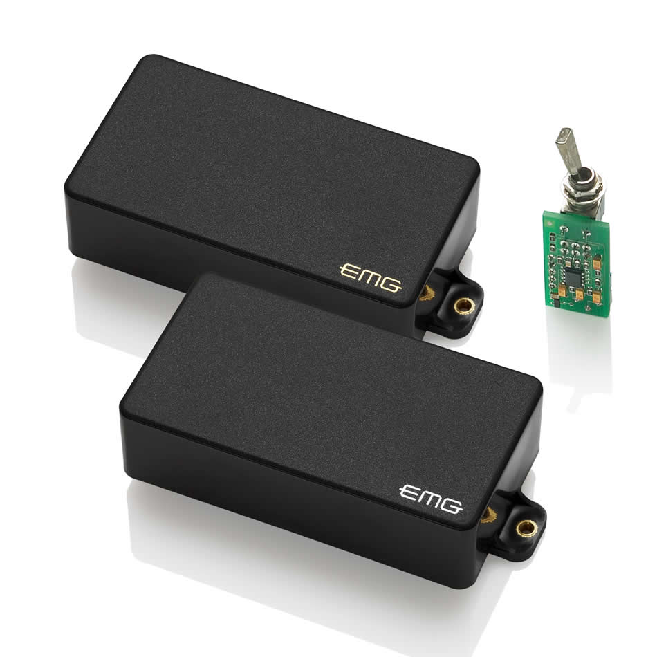EMG KFK Pickup Set + MXR KFK1 EQ Bundle w/ Cable & Strings - Image 2