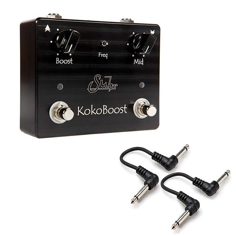 Suhr Koko Boost Pedal + 2 FREE 6" Patch Cables