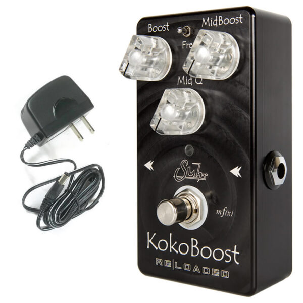 Suhr Koko RELOADED Clean/Mid Boost Pedal w/ 9V PSU