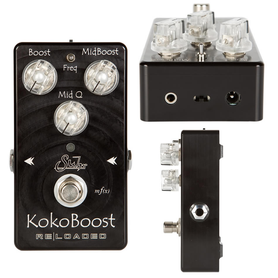 Suhr Koko RELOADED Clean/Mid Boost Pedal w/ 9V PSU - Image 2