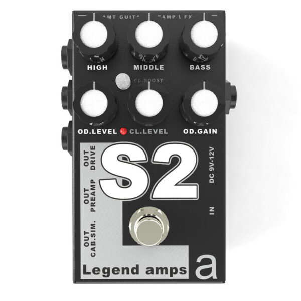 AMT Legend Amp Series II S2 Soldano-Voiced Drive Pedal