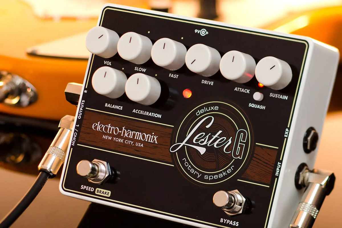 Electro-Harmonix LESTER-G Deluxe Rotary Speaker Pedal - Image 2