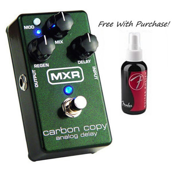 MXR M169 Carbon Copy Analog Delay + Fender Polish