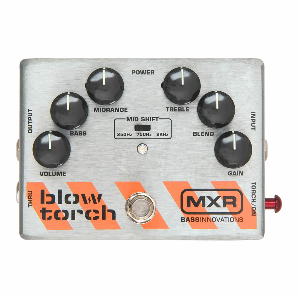 MXR M181 Bass Blowtorch Overdrive Pedal