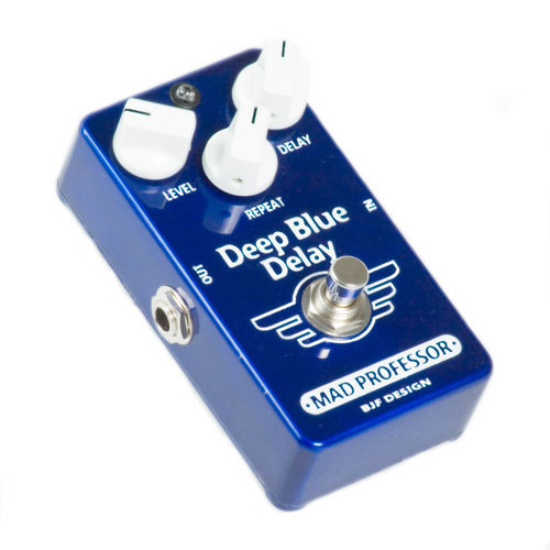 Mad Professor Deep Blue Delay PCB Pedal + 2 Patch Cables - Image 2