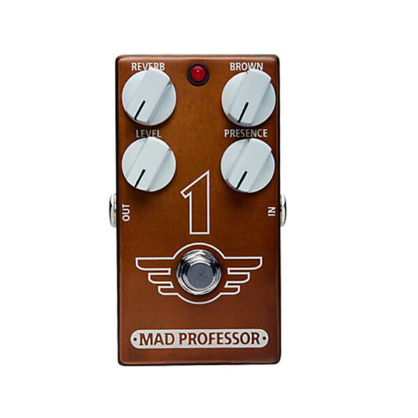 Mad Professor "1" Distortion Reverb Pedal – Brown Sound