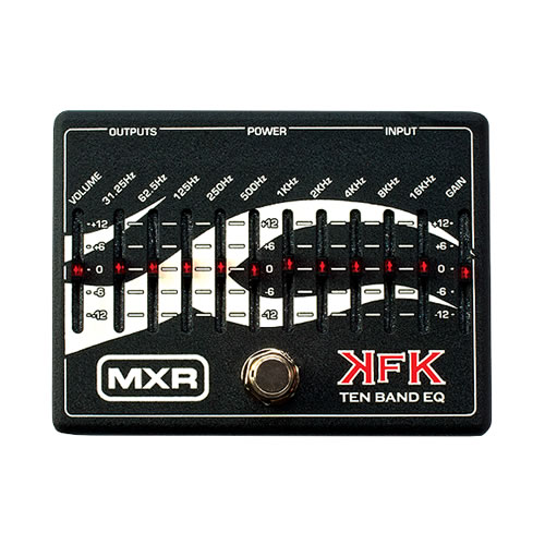 MXR KFK1 Kerry King 10 Band EQ w/ Dual Outs + 2x 6" Cables - Image 2