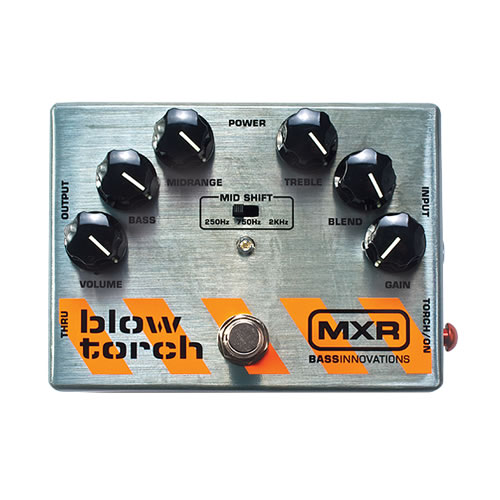 MXR M181 Bass Blowtorch Overdrive + 2 Free 6" Cables - Image 3