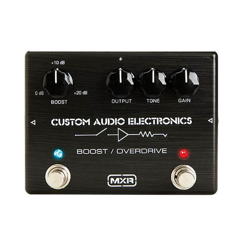 MXR MC402 CAE Boost/Overdrive + 2x 6" Patch Cables - Image 2