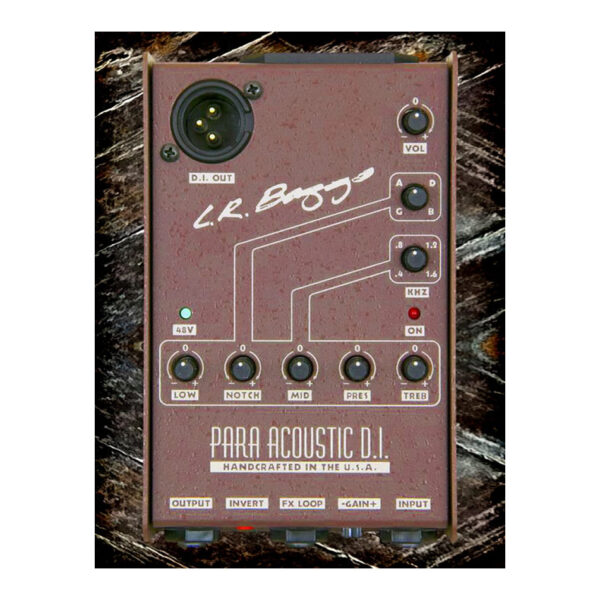 L.R. Baggs Para DI Acoustic Guitar Direct Box Preamp