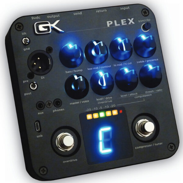Gallien Krueger PLEX Bass Preamp/DI Pedal - Open Box Mint