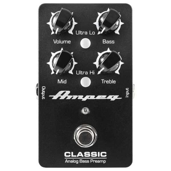 Ampeg Classic Analog Bass Preamp Pedal (Open Box, Mint)