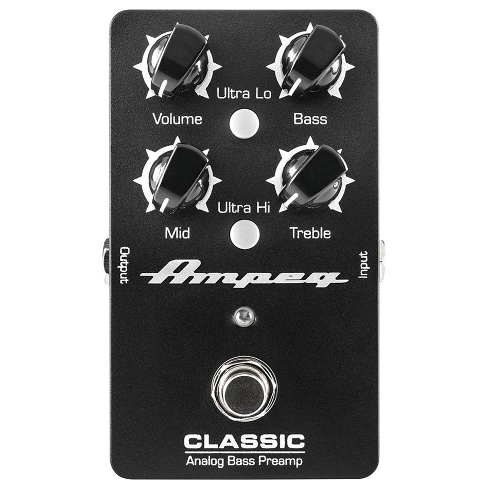 Ampeg Classic Analog Bass Preamp Pedal (Open Box, Mint)