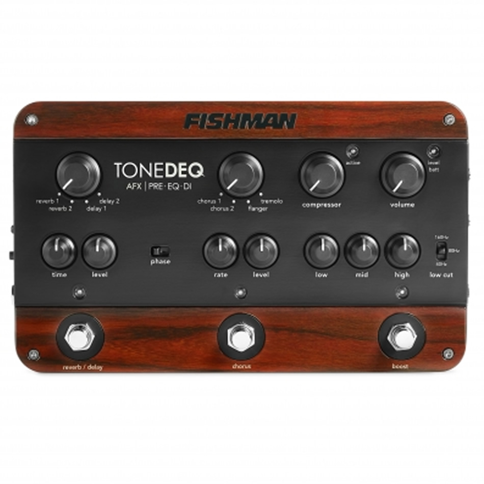 Fishman ToneDEQ AFX Acoustic Preamp/EQ/DI + FX