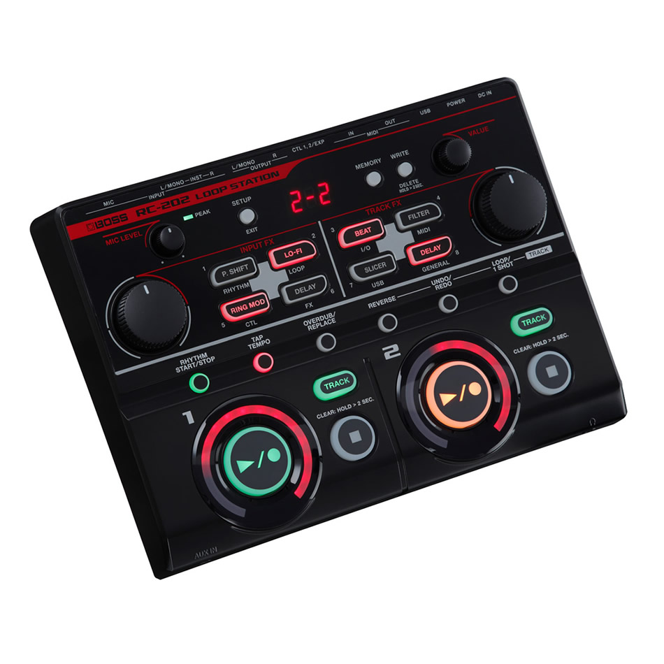 Boss RC-202 Loop Station Dual-Track Looper Pedal - Image 3