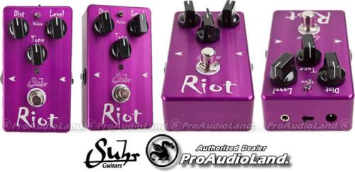 SUHR Riot Distortion Pedal + 2 Free 6" Patch Cables - Image 2
