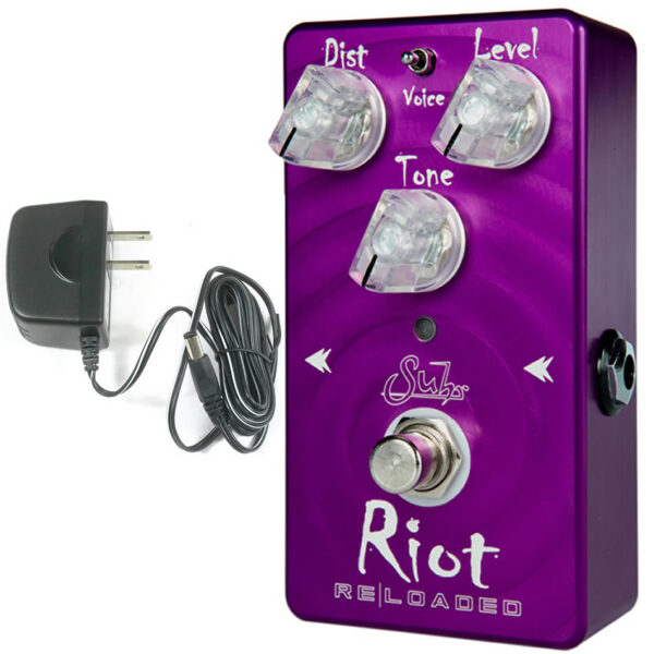Suhr Riot Reloaded Distortion Pedal w/ 9V Adapter