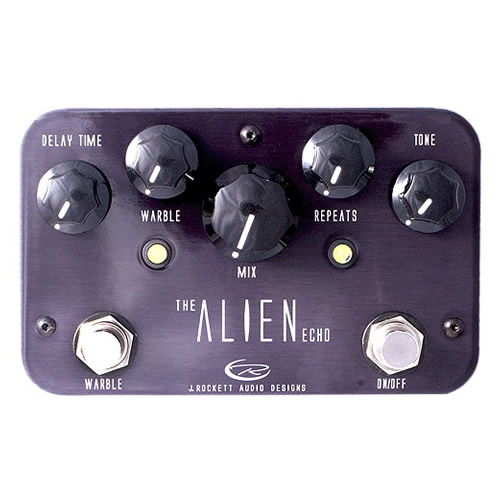 Rockett Alien Echo Delay Pedal + 2x 6" Patch Cables - Image 2