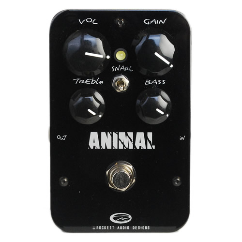 Rockett Animal Overdrive Pedal + 2 Patch Cables - Image 3
