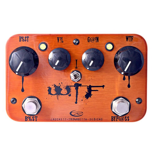 Rockett WTF Fuzz Pedal + 2x 6" Patch Cables - Image 3