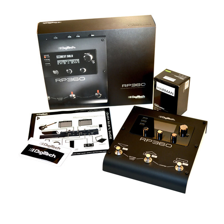 DigiTech RP360 Multi-Effect Pedal w/ USB Streaming - Image 3