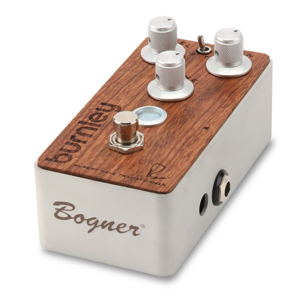 BOGNER Burnley Bubinga Wood Finish Distortion Pedal