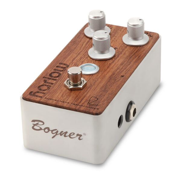 BOGNER Harlow Bubinga Wood Boost Pedal w/ Bloom