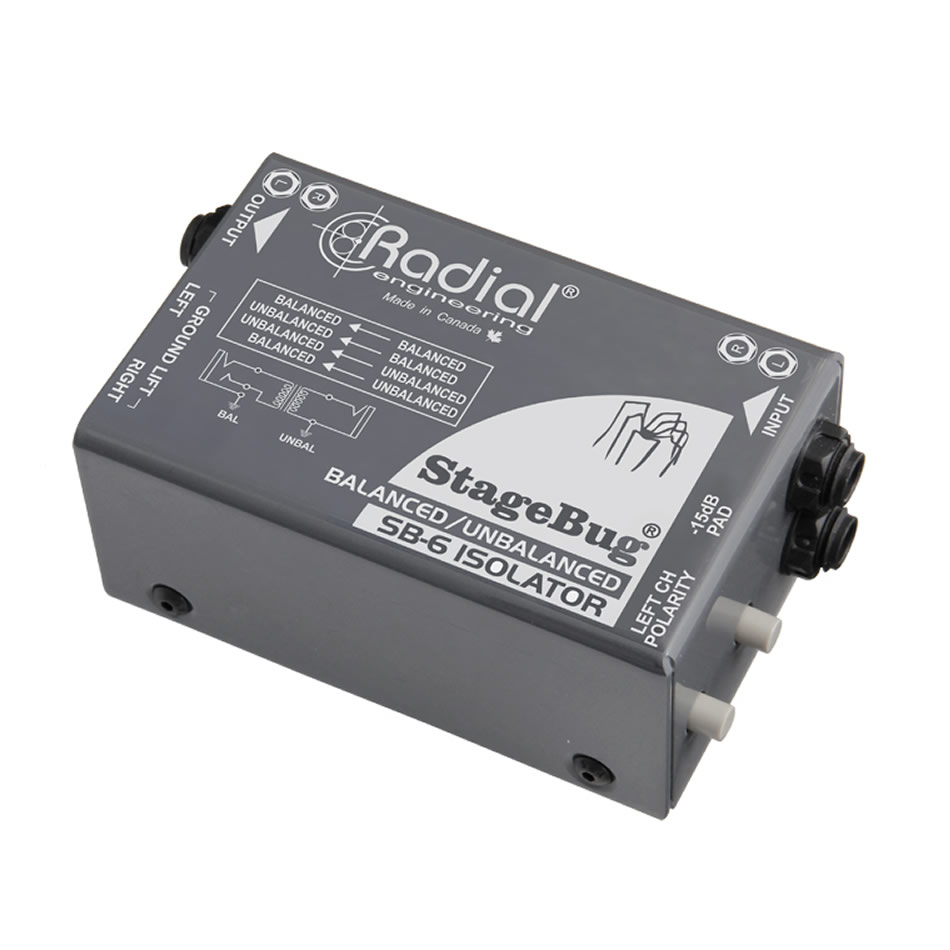 Radial StageBug SB-6 2-Channel Passive Isolator - Image 2