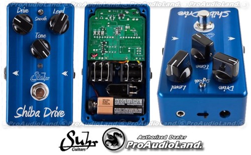 Suhr Shiba Drive Overdrive Pedal + 2 Free 6" Patch Cables - Image 3