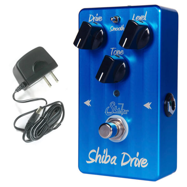 Suhr Shiba Drive Overdrive Pedal + 9V Power Adapter