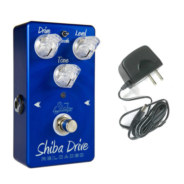 Suhr Shiba Drive Reloaded Overdrive Pedal + 9V PSU