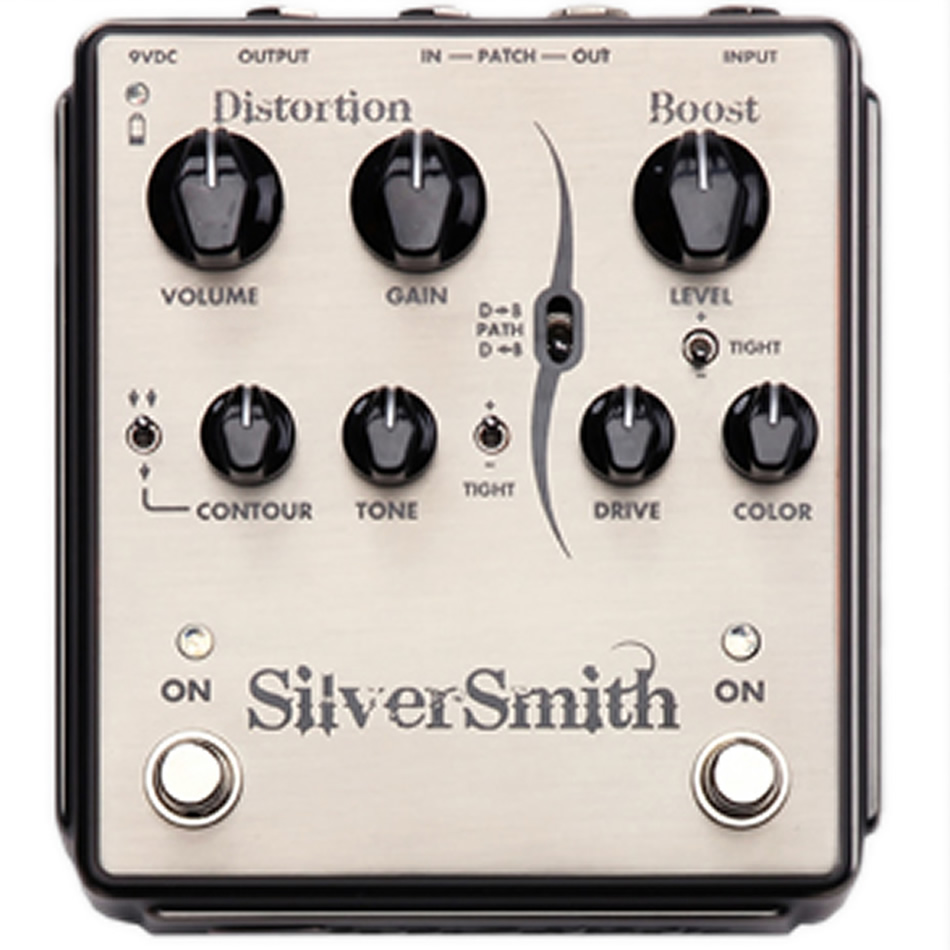 Egnater Silversmith Distortion + Boost Pedal