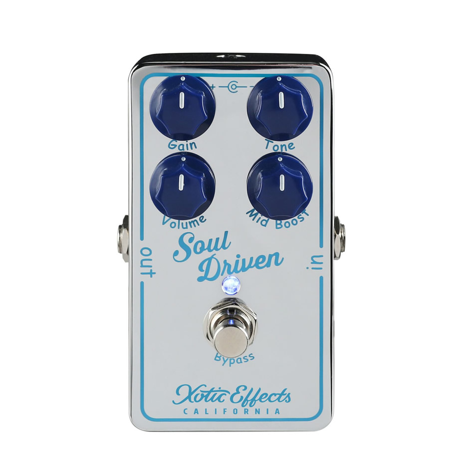 Xotic Soul Driven Boost/Overdrive Pedal